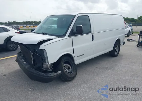 2005 GMC Savana Standard from USA, damaged, VIN 1GTGG25U651232704